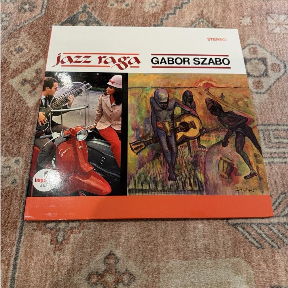 Gabor Szabo Jazz Raga Impulse! Jazz LP Vinyl Record A-9128 12" 33 RPM